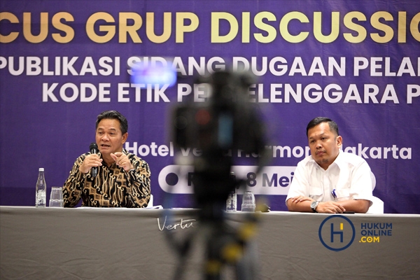 Konpers DKPP Kasus Dugaan Asusila Ketua KPU Hasyim Asy'ari Diprioritaskan