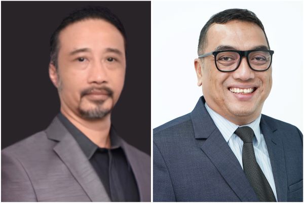 Partner baru Budidjaja International Lawyers Ricky Firman dan Partner baru ADCO Law Adolf Martua Panggabean. Foto Kolase: Istimewa 