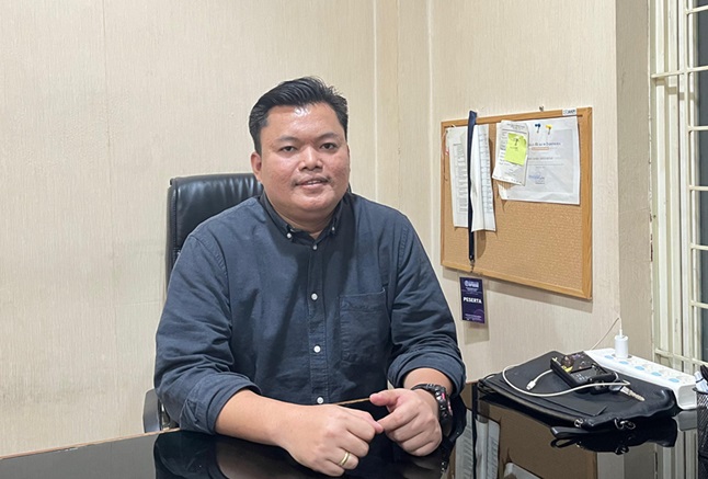  Hery Gosbi Siregar selaku Partner di Julianto Simanjuntak Law Firm saat ditemui Hukumonline, Jumat (14/06). Foto: Istimewa