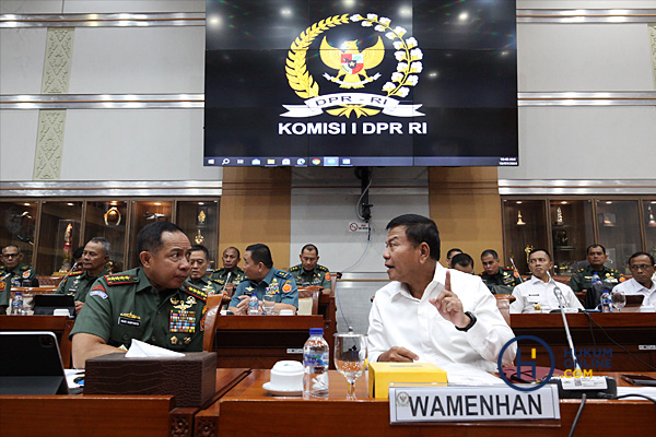 Raker Kemhan dan Panglima TNI dengan Komisi I DPR