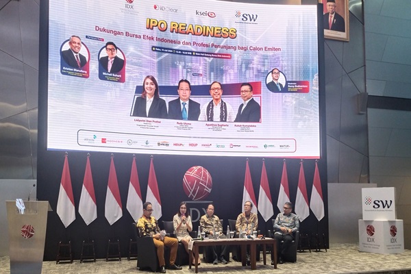 Seminar bertajuk 'Dukungan Bursa Efek Indonesia dan Profesi Penunjang bagi Calon Emiten, Rabu (10/7/2024).  Foto: Istimewa