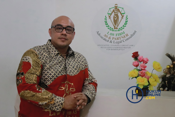 Managing Partner AS & Partner, Agus Susanto Joe Pradotonagoro Situmorang. Foto: Fian.