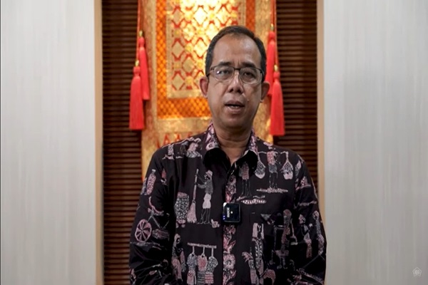 Sekretaris Jenderal Kementerian Keuangan, Heru Pambudi. Foto: Tangkapan layar youtube
