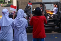 Konvoi Bendera Merah Putih dan Teks Proklamasi