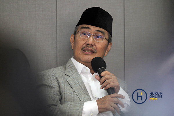 Pakar Hukum Tata Negara Prof Jimly Asshiddiqie. Foto: RES