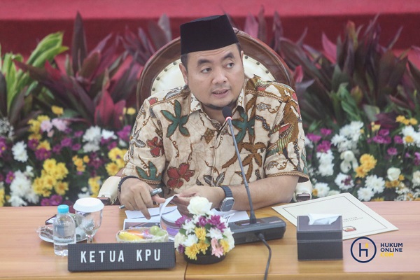 Ketua KPU Mochammad Afifuddin. Foto: HFW