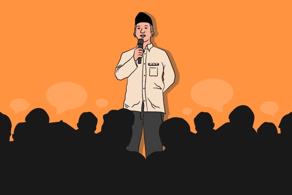 Ilustrasi kegiatan kampanye. HOL