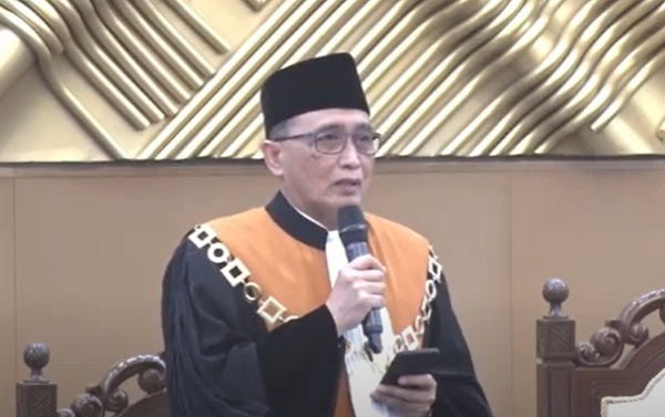 Sunarto resmi terpilih sebagai Ketua MA RI menggantikan M. Syarifuddin yang telah memasuki masa purna jabatan. Foto: CR 33