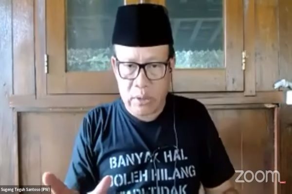 Ketua IPW Sugeng Teguh Santoso. Foto: Tangkapan layar Zoom