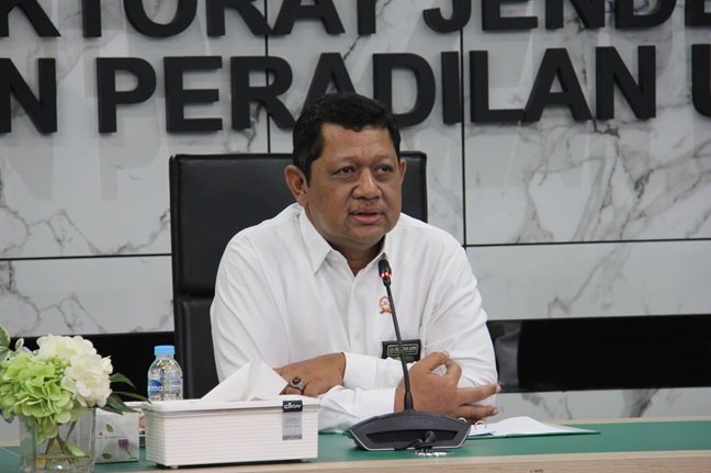 Direktur Jenderal Badan Peradilan Umum (Dirjen Badilum) MA, Bambang Myanto. Foto: Laman MA