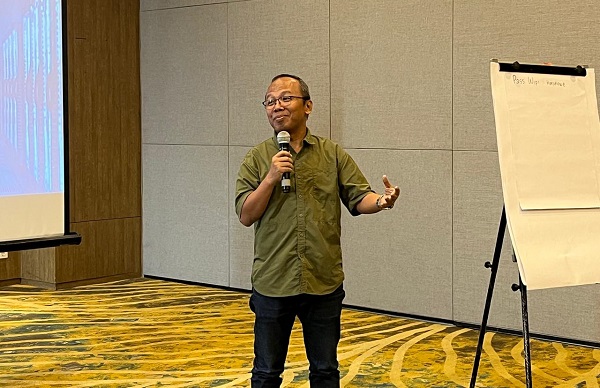 EVP Legal & Corporate Secretary PT Ethos Kreatif Indonesia, Iwan Sunaryoso. Foto: CR 33