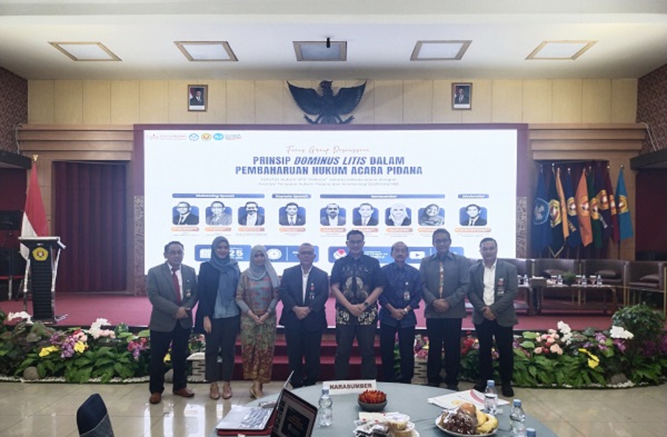 Fakultas Hukum UPN Veteran Jakarta bersama Asperhupiki menggelar Focus Group Discussion 'Prinsip Dominus Litis dalam Pembaruan Hukum Acara Pidana' di Jakarta, Selasa (25/2/2025). Foto: MJR