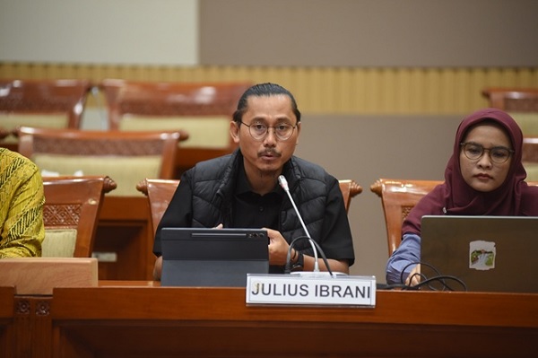 Ketua Badan Pengurus Perhimpunan Bantuan Hukum dan Hak Asasi Manusia Indonesia  (PBHI), Julius Ibrani. Foto: Istimewa