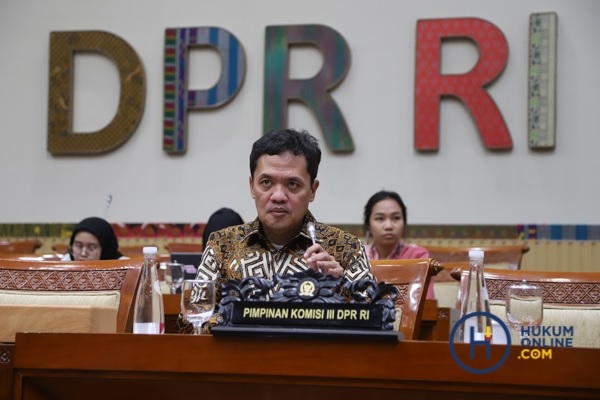 Ketua Panja RUU KUHAP sekaligus Ketua Komisi III DPR, Habiburokhman. Foto: RES
