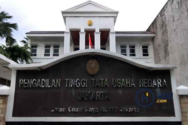 Pengadilan Tinggi Tata Usaha Negara Jakarta. Foto: RES