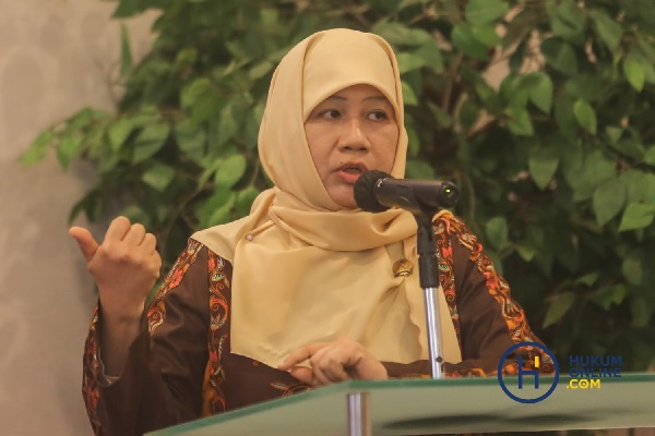 Ketua Bidang Pencegahan dan Peningkatan Kapasitas Hakim, Sukma Violetta. Foto: RES