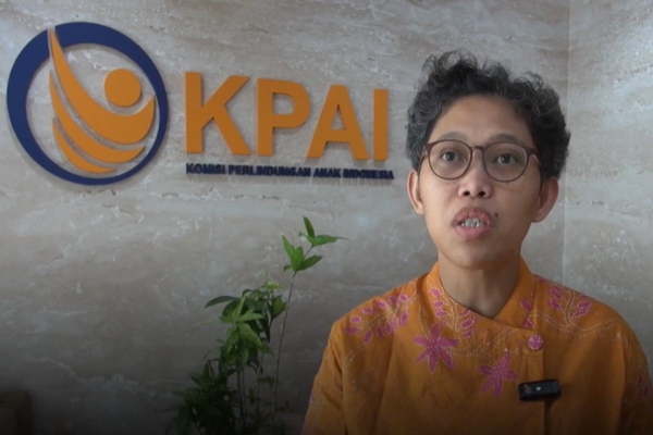Komisioner KPAI, Dian Sasmita. Foto: Tangkapan layar youtube