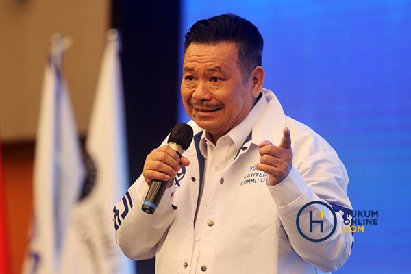 Wakil Menteri Koordinator Bidang Hukum, HAM, Imigrasi, dan Pemasyarakatan, Otto Hasibuan. Foto: RES