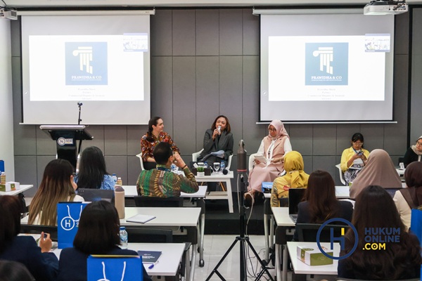 Acara Hukumonline International Public Lecture Series 2025 di Kantor Hukumonline, Jakarta, Rabu (10/12). Foto: HFW