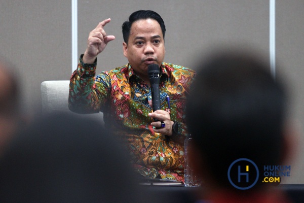 Direktur Badan Usaha Kementerian Hukum RI (Kemenkum), Dr. Andi Taletting Langi. Foto: RES