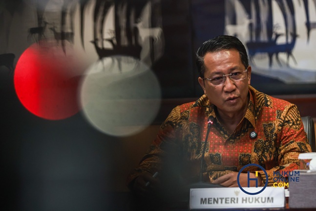 Menteri Hukum, Supratman Andi Agtas . Fotografer/HFW