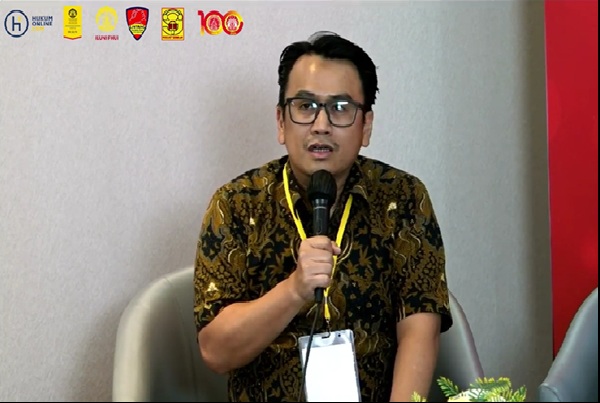 Akademisi hukum internasional Fakultas Hukum Universitas Indonesia (FHUI), Hadi Rahmat Purnama. Foto: Tangkapan layar YouTube