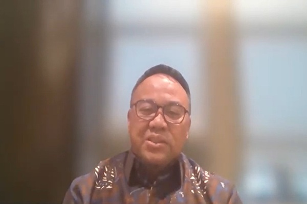 Kepala Departemen Literasi, Inklusi Keuangan dan Komunikasi OJK, M. Ismail Riyadi .Foto: Tangkapan layar youtube