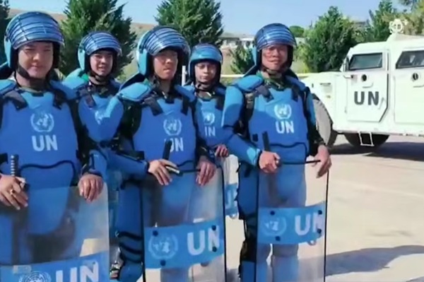 Prajurit TNI sedang menjalankan misi perdamaian dunia di bawah bendera United Nations Interim Force in Lebanon (UNIFIL). Foto: Tangkapan layer YouTube