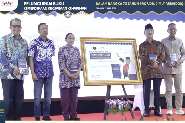  Suasana peluncuran buku 