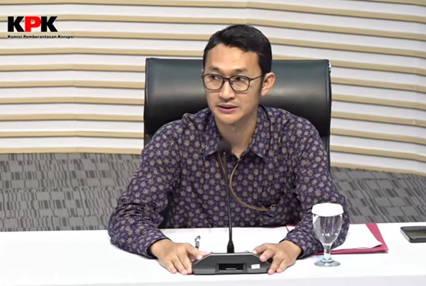 Juru Bicara KPK, Budi Prasetyo. Foto: RES