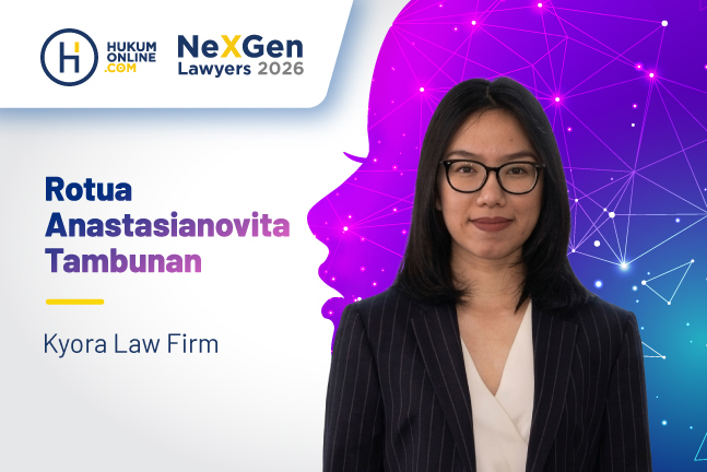 Senior Associate Kyora Law Firm, Rotua Anastasianovita Tambunan. Foto: Istimewa