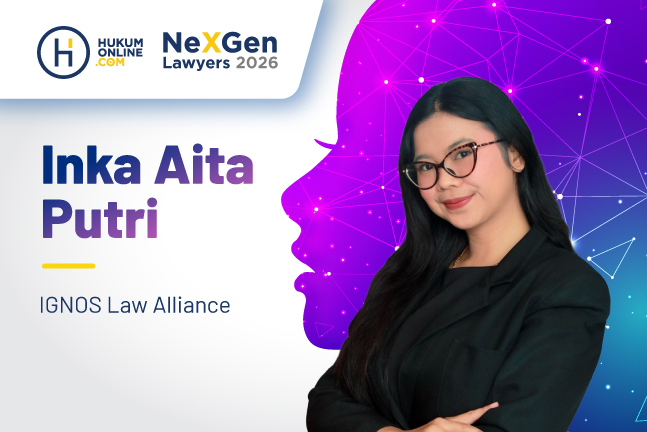 Associate IGNOS Law Alliance, Inka Aita Putri. Foto: Istimewa