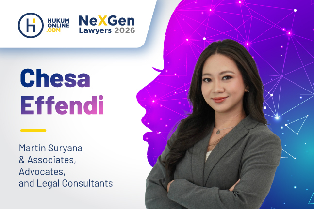 Associate Martin Suryana & Associates, Advocates, and Legal Consultants, Chesa Effendi. Foto: Istimewa