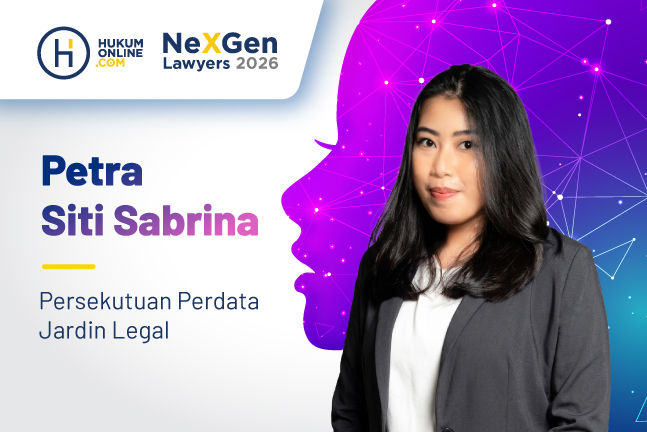Senior Associate Persekutuan Perdata Jardin Legal, Petra Siti Sabrina. Foto: Istimewa