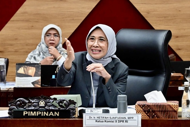 Ketua Komisi X DPR, Hetifah Sjaifudian. Foto: fraksigolkar
