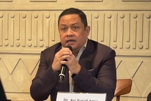Tim penasihat hukum Nadiem Makarim, Ari Yusuf Amir. Foto: HAN
