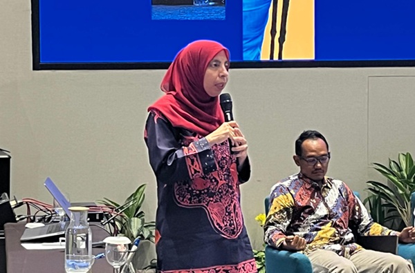 Plt. Direktur Jenderal Bidang Instrumen dan Penguatan HAM KemenHAM, Sofia Alatas. Foto: HAN
