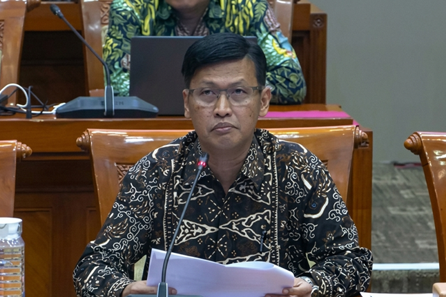  Dekan Fakultas Hukum Universitas Indonesia (FH UI), Parulian P. Aritonang rapat dengar pendapat umum (RDPU) dengan Komisi III DPR, Rabu (4/6/2026) kemarin. Foto: Istimewa