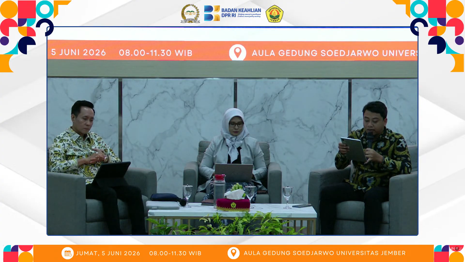 Para narasumber seminar nasional bertajuk 