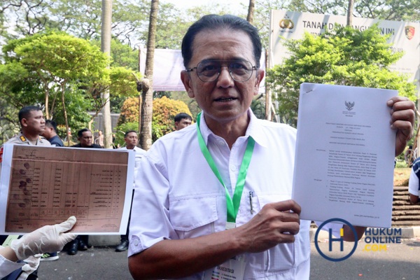 Kuasa Hukum PPKGBK, Chandra M Hamzah. Foto: RES