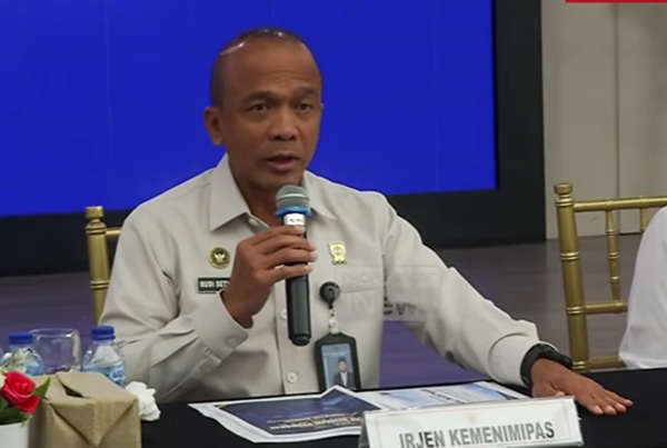 Irjen Kemen Imipas, Rudi Setiawan. Foto: Tangkapan layar YouTube