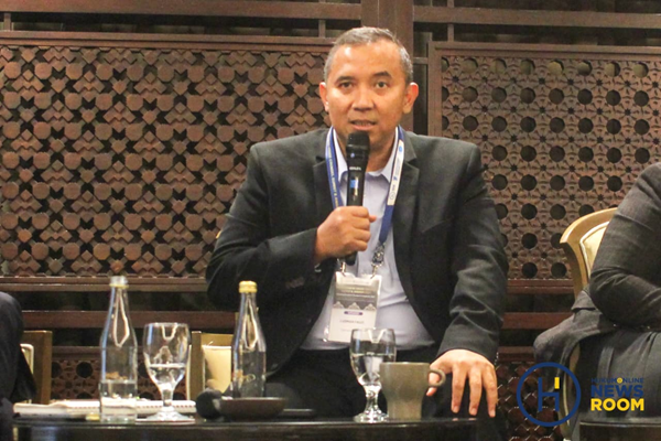 Partner DeHeng Arko, Luqman Fauzi dalam Breakout Session bertajuk ‘Navigating the Evolving Legal Landscape: Building Resilient, Responsible, and Future-Ready Businesses’ pada IHCSA 2026, Jumat (9/10/2026). Foto: Hilman Fathurrahman Wicaksana