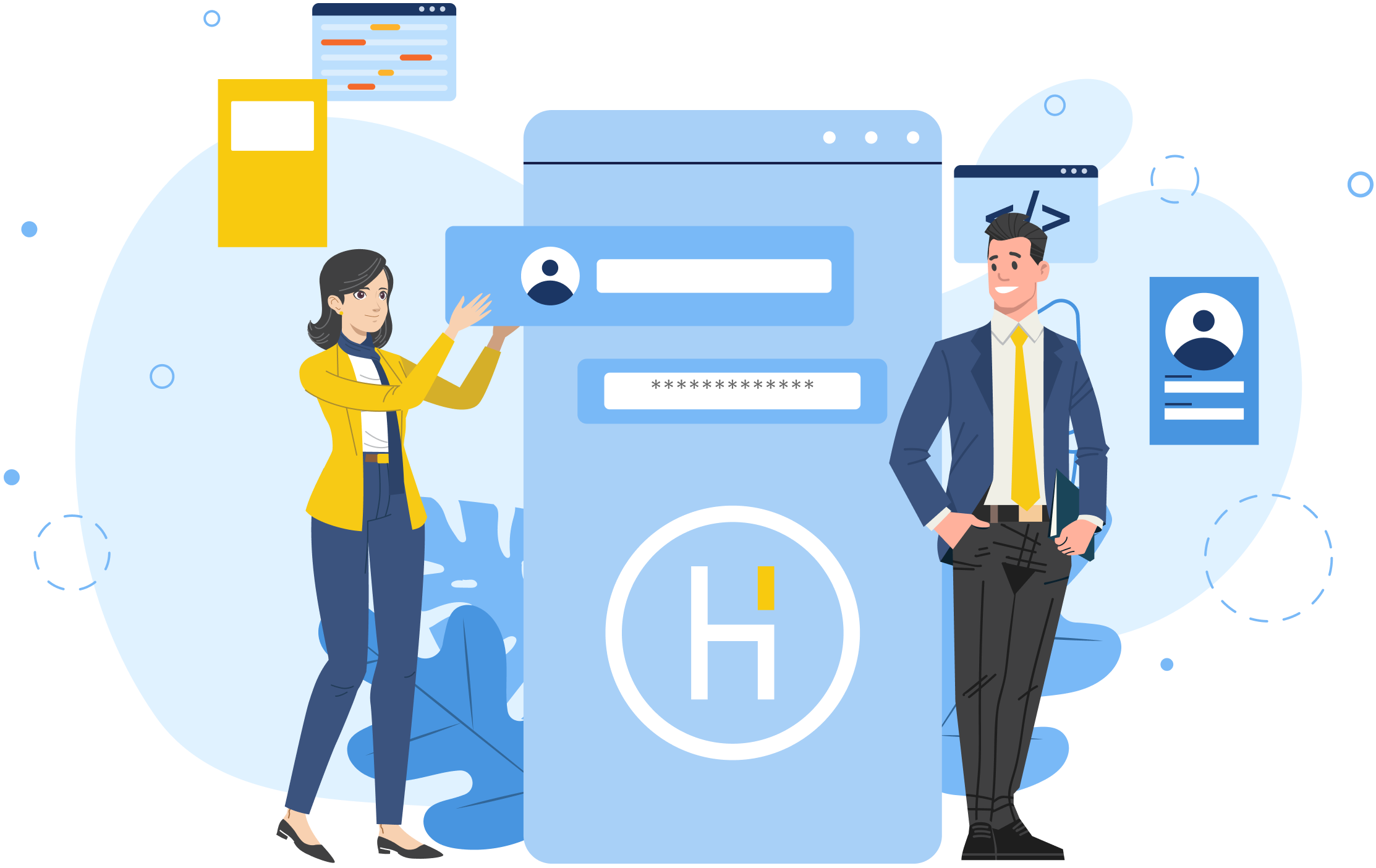 Login Illustration